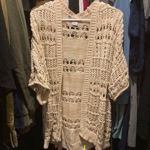 Tan Knit Kimono / Cardigan